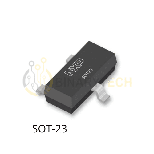 Transistor MOSFET N-Channel NXP SEMI, 2N7002 60V/180mA SOT-23 SMD