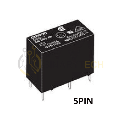 ريليه قدرة OMRON، G5Q-14 24VDC 10A 1RT (تلامس تبديلي)