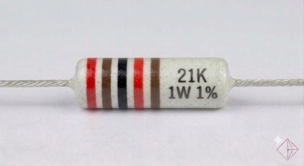 Résistances 1W 1% - 21K