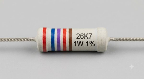 Résistances 1W 1% - 26K7