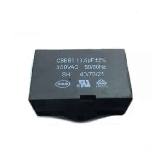 مكثف بوليبروبيلين CBB61 13.5uF ±5% 350VAC