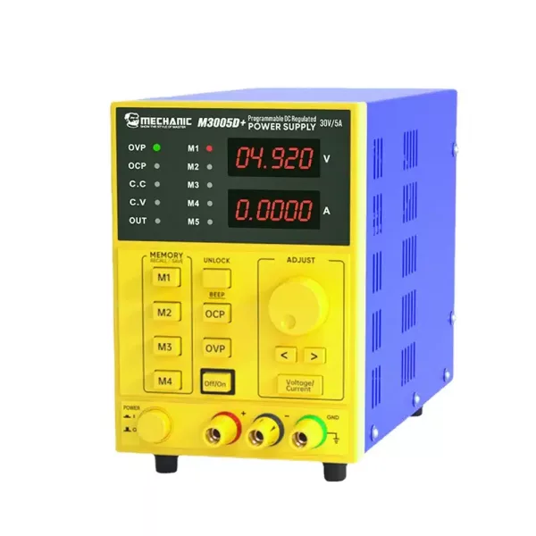 alimentation variable de laboratoire MECHANIC, M3005D+ 30V 5A une sortie programmable