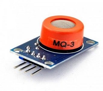 Module capteur de Gaz alcool, MQ3 analogique numérique