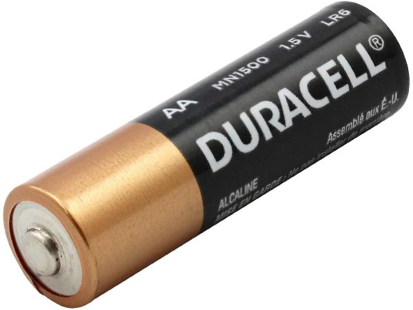 Pile ALKALINE DURACELL, 1.5V AA LR6/MN1500