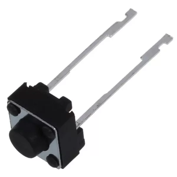 مفتاح ضغط لحظي 6x6mm بدبوسين - 6X6X5mm