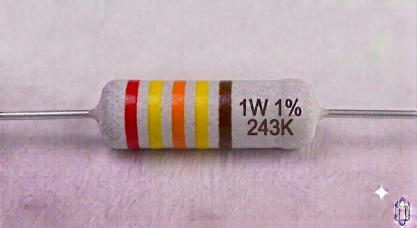 Résistances 1W 1% - 243K