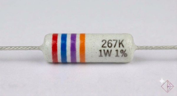 Résistances 1W 1% - 267K