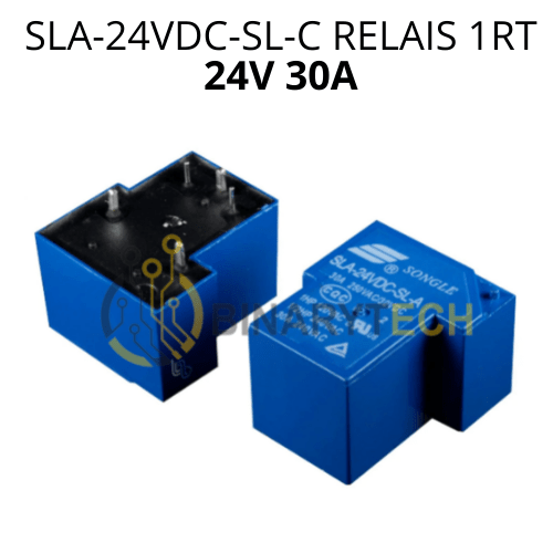RELAIS SONGLE SLA-24VDC-SL-C 1RT 24V 30A