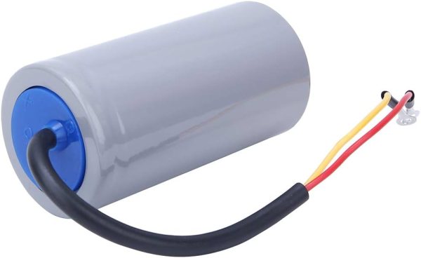 Condensateur Électrolytique aluminium de démarrage JYUL, CD60 200uF ±30% 250VAC 50/60Hz