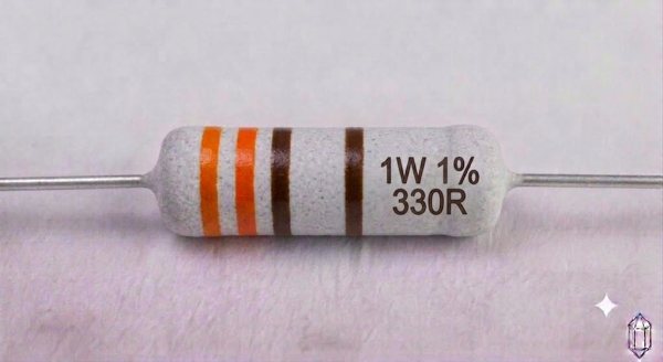 Résistances 1W 1% - 330R