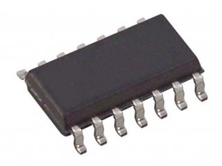 Circuit intégré CMOS CD4066 -SMD- - SMD SOIC-16