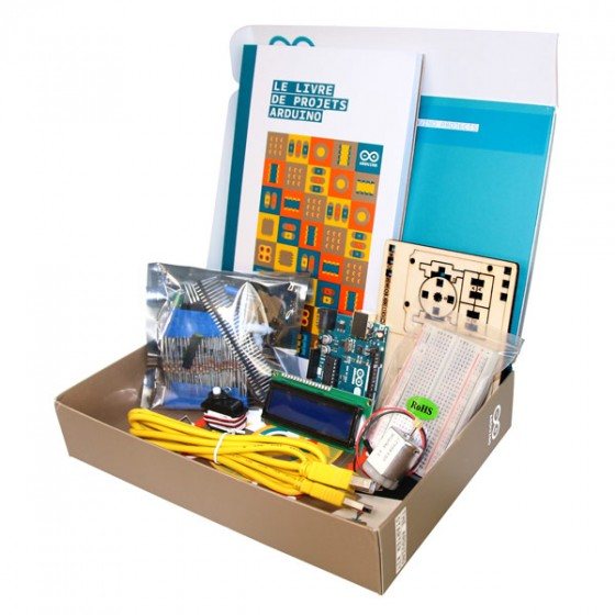 Starter kit en Francais pour Arduino Arduino UNO (originaux) + doc en Français