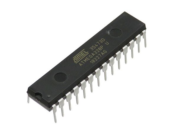 Microcontrôleurs 8 bits Microchip Technology, ATmega328P-PU MCU 32KB DIP-28 HT