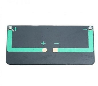 Panneau solaire Polycristallin 5V 35mWatt 80x40x3mm