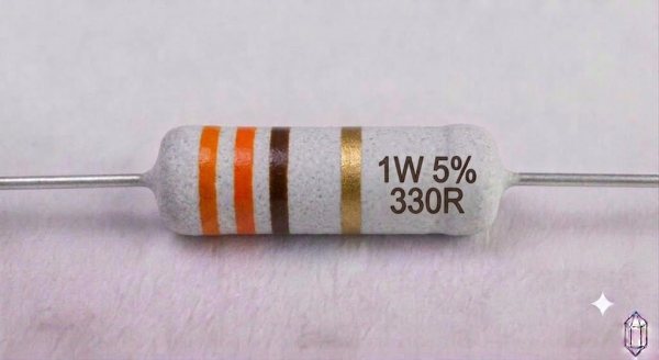Résistances 1W 5% - 330R