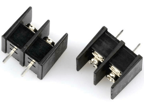 مربط أطراف حاجزي، WJ55C-B-10.0-2P 10mm طرفان أسود