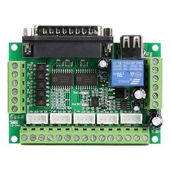 5 axes CNC Carte D'interface pour MACH3 + Cable USB
