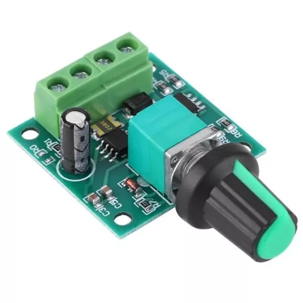 Controleur de vitesse moteur PWM, 1803BK 1.8-15VDC 2Amax 0-100%