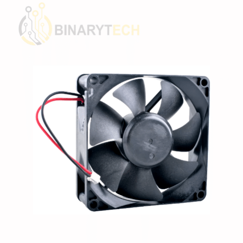 Ventilateur de refroidissement 2 fils 24VDC 8x8x2.5cm