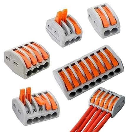 Connecteur electrique rapide WAGO PCT-215, 0.08-2.5mm 32A 250V 4 pins